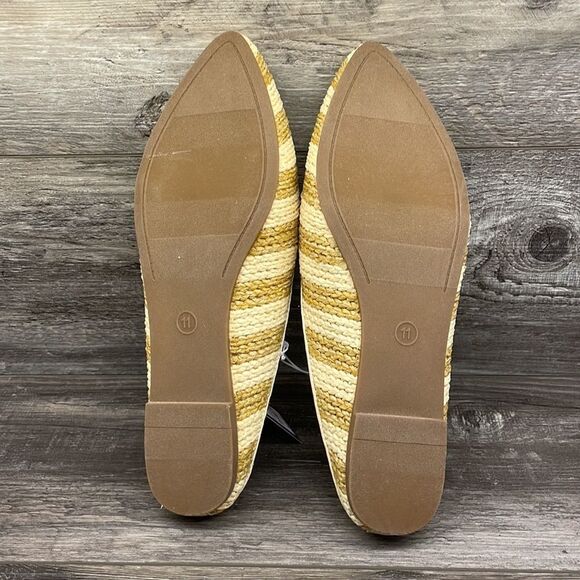 Women’s Violet Striped Woven Mule Flats - Universal Thread - Picture 8 of 9